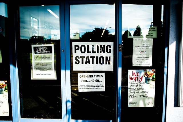 doors-polling-station-sign
